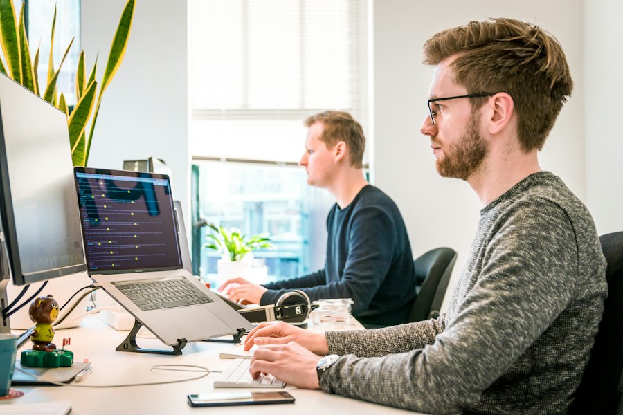 Engineering team at work